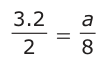 Answer B: 3.2 a= 2 8