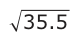 Answer C: 35.5