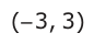 Answer B: (3 ,3)