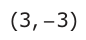 Answer C: (3, 3)