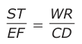 Answer C: STEF = WRCD