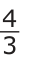 Answer D: 3 _4